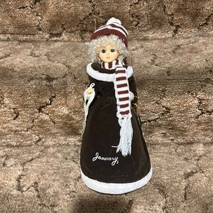 Musical Calendar Auld Lang Syne January Brinn Doll
